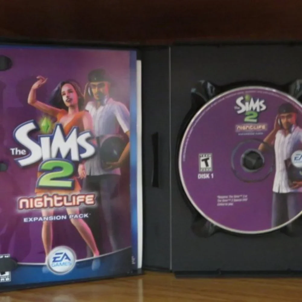 The Sims 2 Lot of Two Expansion Packs Pets And Nightlife